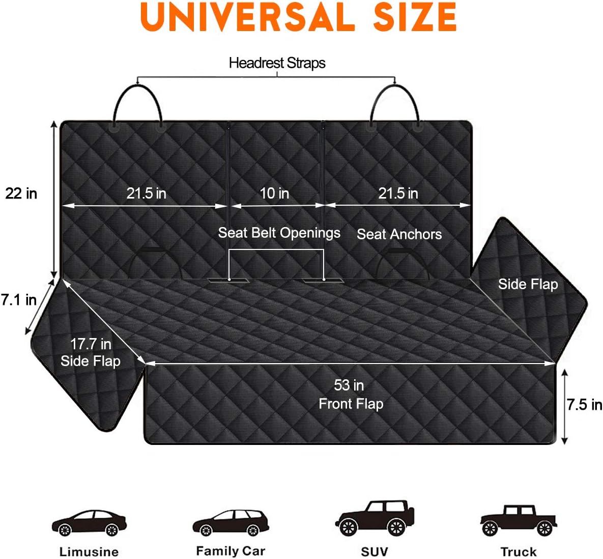 Yuntec Cozy Dog Seat Protector