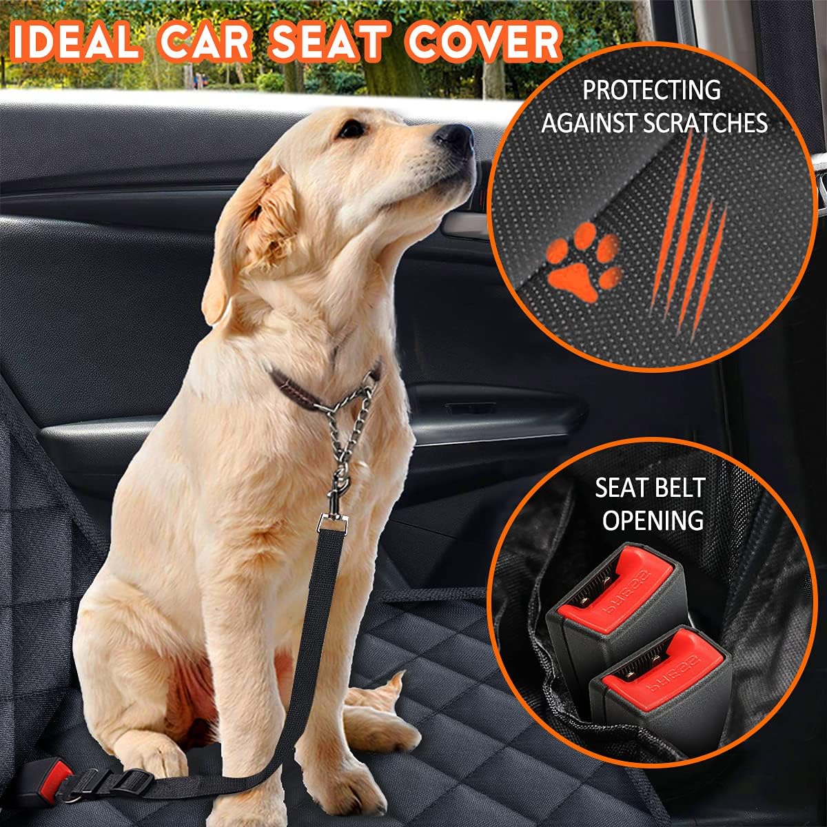 Yuntec Cozy Dog Seat Protector